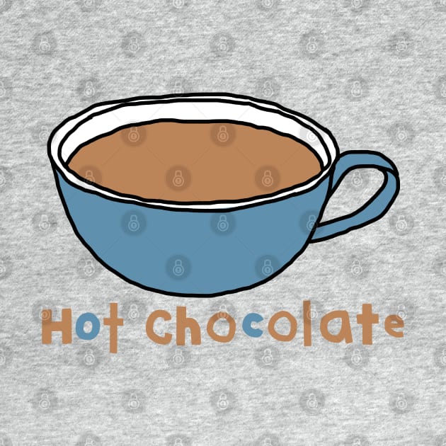 Hot Chocolate in a Cup Food by ellenhenryart